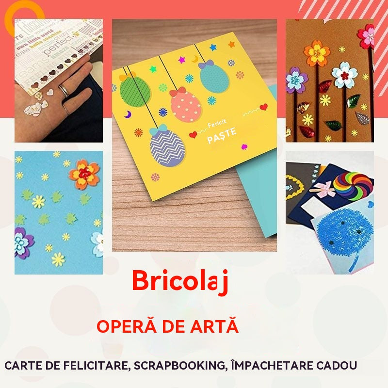 🔥 【Cumpără 4 și primești 1 gratuit】Lucruri manuale cu embossare pentru copii - cadoul educațional pe care niciun părinte nu ar trebui să-l rateze (✨Stimulează creativitatea și ajută copiii să stea departe de ecranele mobilelor)