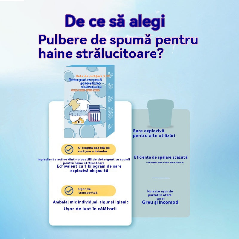 🎁【Cumpără 2, primești 1 gratuit】Agent de curățare universal pentru haine, bucătărie și mașină de spălat