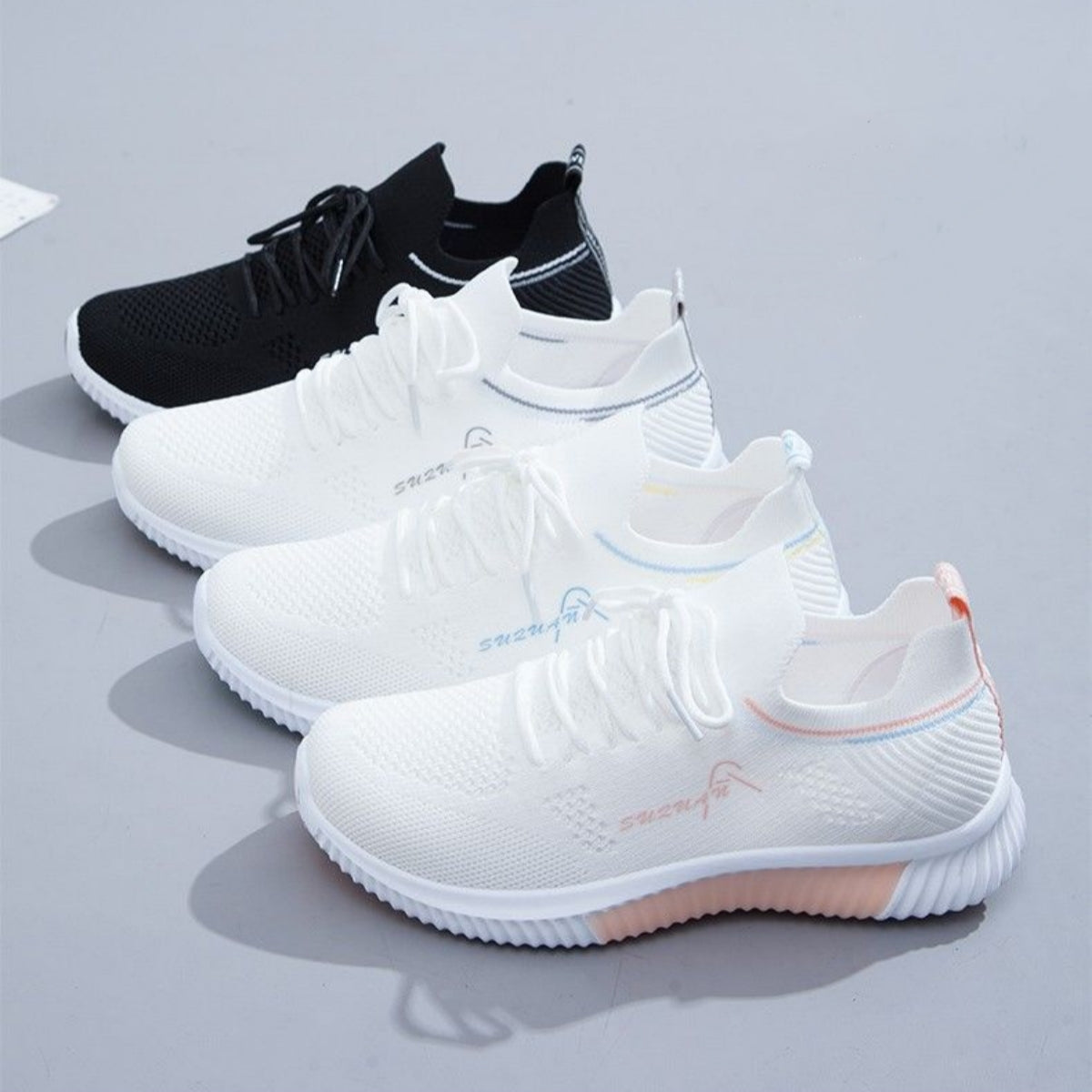 🔥🔥【35-40】2025 noi pantofi sport casual din plasă respirabilă cu talpă moale, moi și confortabili, cea mai bună alegere pentru vară