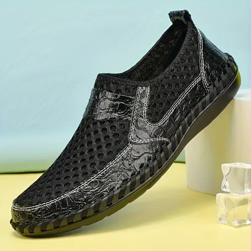 👞🌞【39-50】Sandale casual de vară pentru bărbați, din plasă, respirabile, mărime mare, 2025