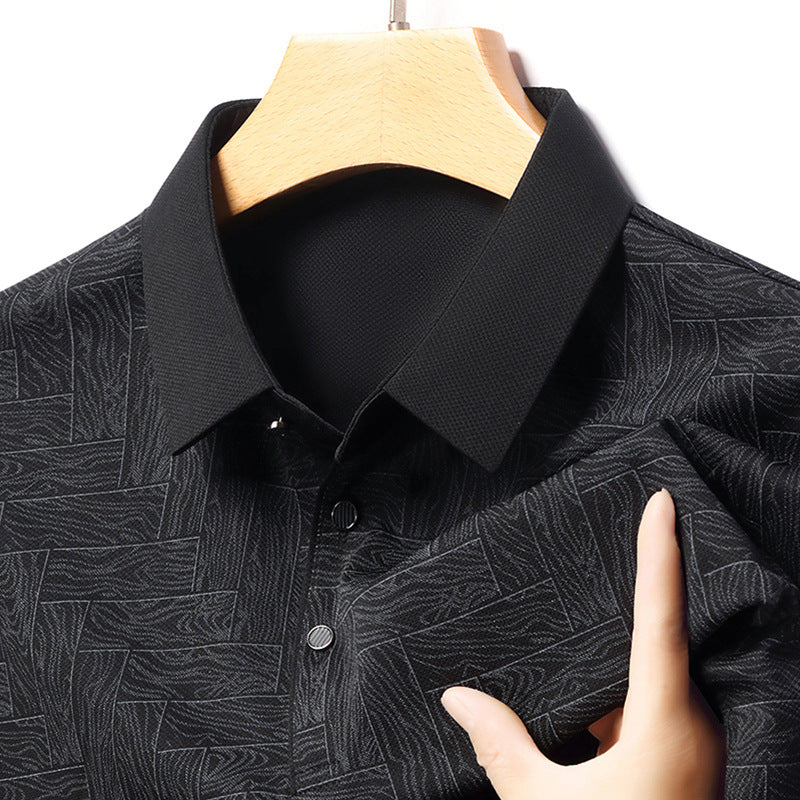 🔥【tovární sleva 45%】【M-4XL】 Pánská pruhovaná polokošile s krátkým rukávem