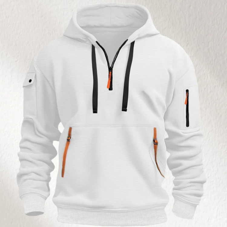 🔥💥【S-5XL】Stylová a Teplá Pánská Mikina s Kapucí - Komfort a moderní design pro každý teplý výlet!