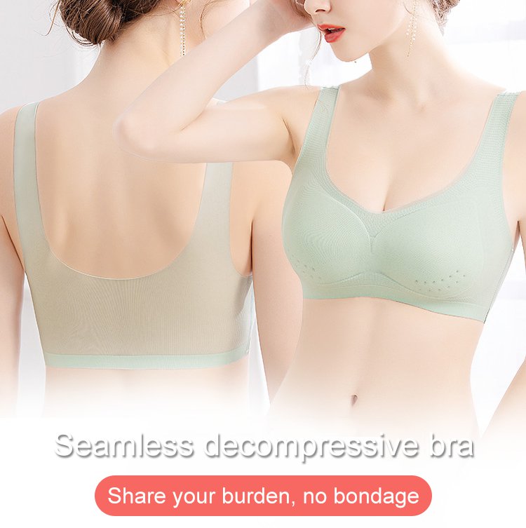 【1 set 3 komada】2025, bešavni push-up grudnjak od ledene svile 3914147