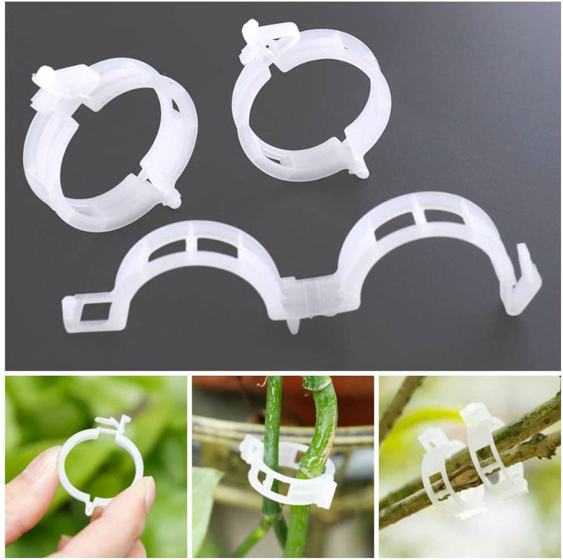 🍅🍅【100 buc】Suport din plastic pentru plante de roșii conectat la spalier suspendat pentru decorarea grădinii cu efect de seră 3905180