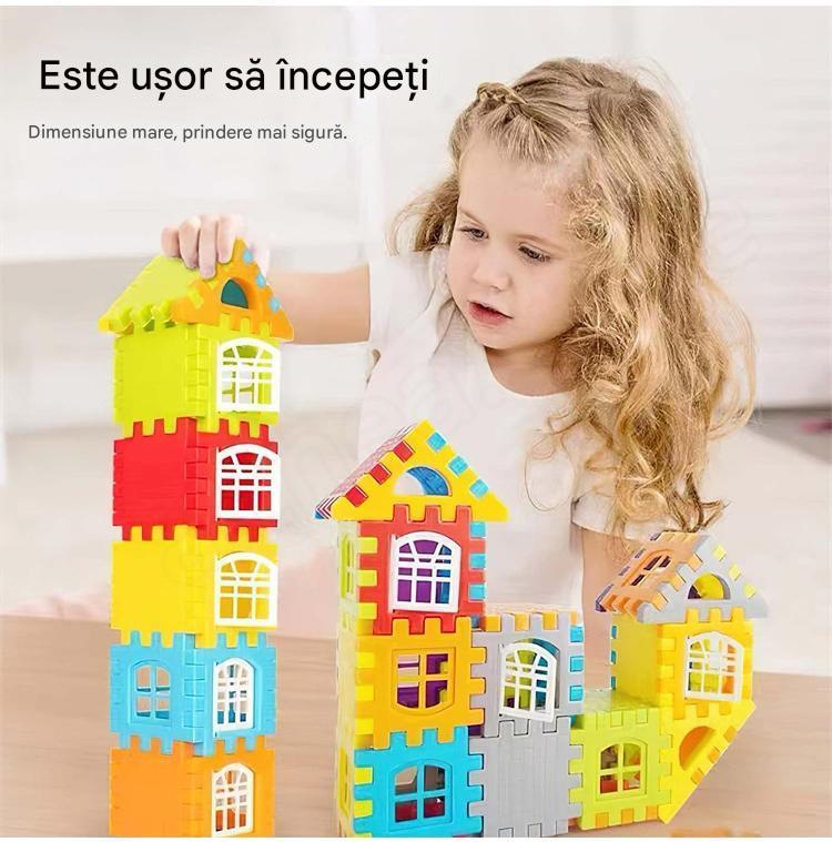 🎁🧩🧩【70/140 bucăți】 jucării educaționale din truse, cel mai bun tovarăș de joacă al copiilor