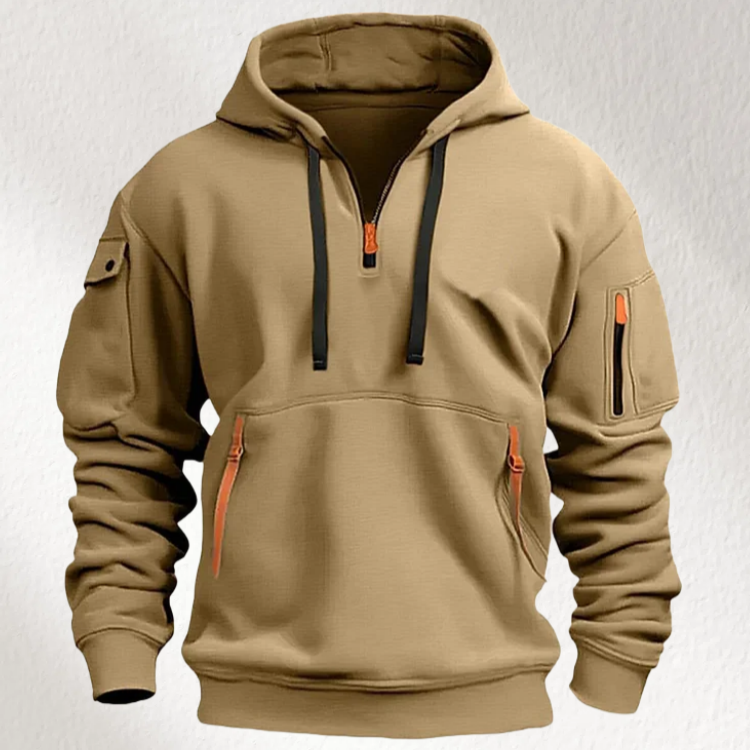 🔥💥【S-5XL】Stylová a Teplá Pánská Mikina s Kapucí - Komfort a moderní design pro každý teplý výlet!