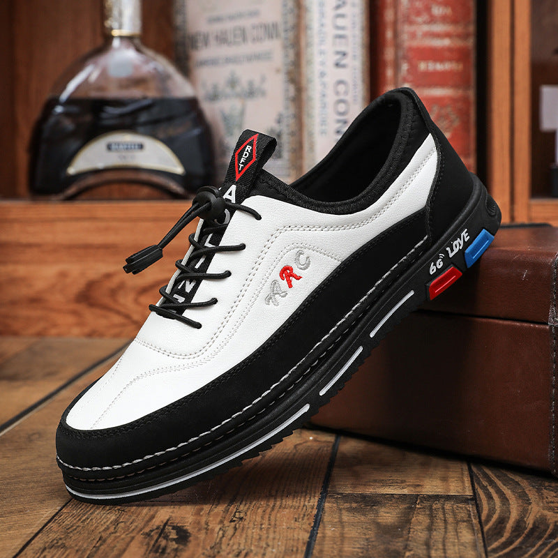 💯🔥【39–48】【Koupíš 1, dostaneš 1 zdarma】Pánské kožené casual business boty – voděodolné, odolné proti skvrnám, s měkkou podrážkou pro pohodlné nošení