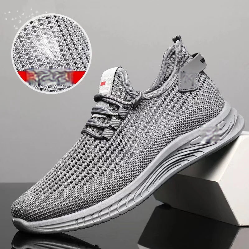 🥇【ZĽAVA 50%】👟【39-44】Pánska ležérna obuv, pohodlná, priedušná, sieťovaná, protišmyková a módna