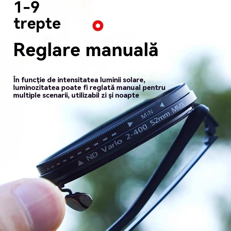 【🔥Cumpără 1, primești 1 gratuit】Ochelari de soare noi reglabili pe 9 niveluri, potriviți pentru utilizare în aer liber, pescuit, condus și cu protecție UV