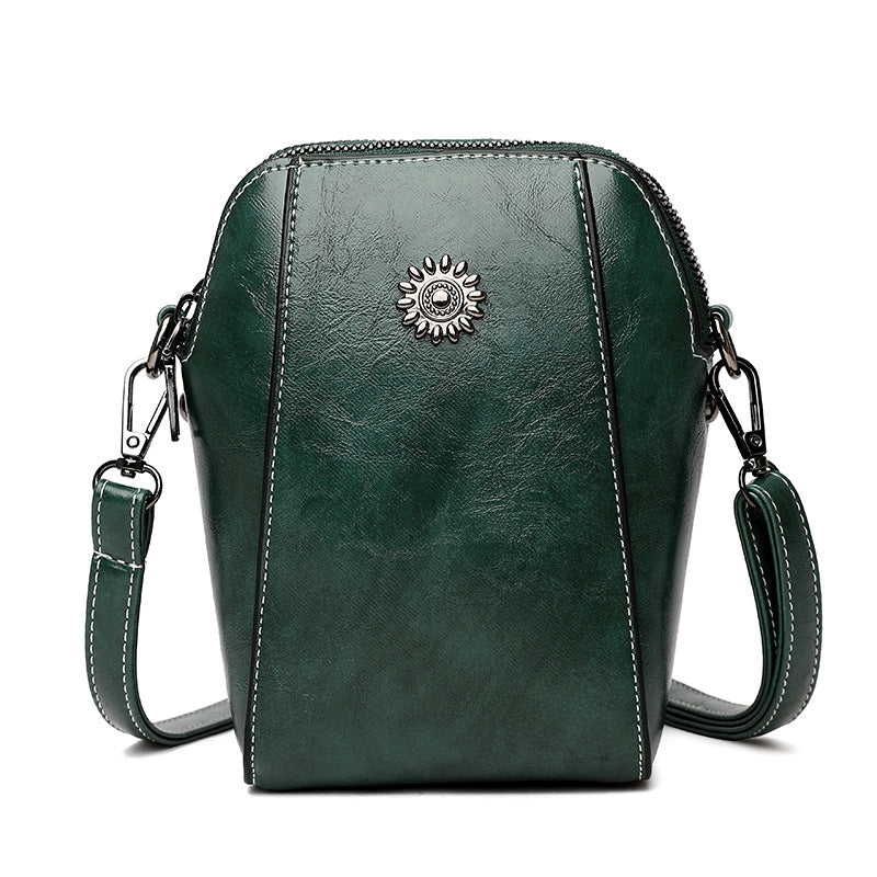 ✨👜【Letní slevy】Elegantní dámská crossbody kabelka z měkké PU kůže – stylová, kompaktní, ideální pro mobilní telefon, klíče a peněženku