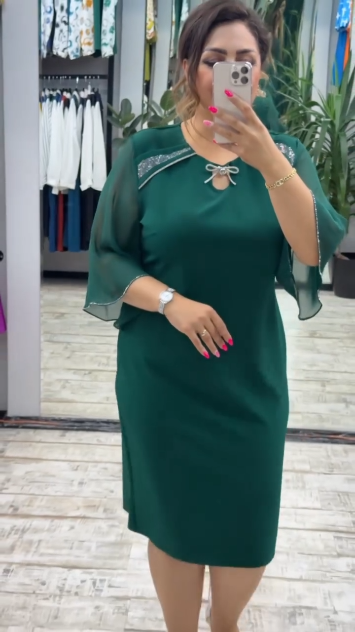 🔥【Vremenski ograničena ponuda】💋【S-5XL】👗 Nova modna haljina, klasičan dizajn, elegantna i jednostavna