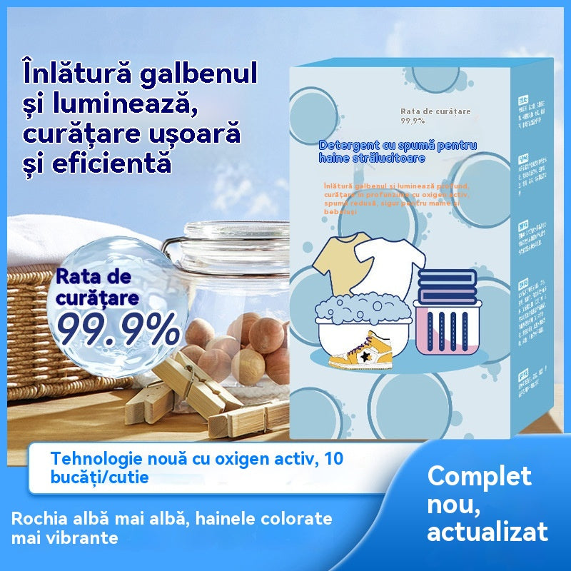 🎁【Cumpără 2, primești 1 gratuit】Agent de curățare universal pentru haine, bucătărie și mașină de spălat