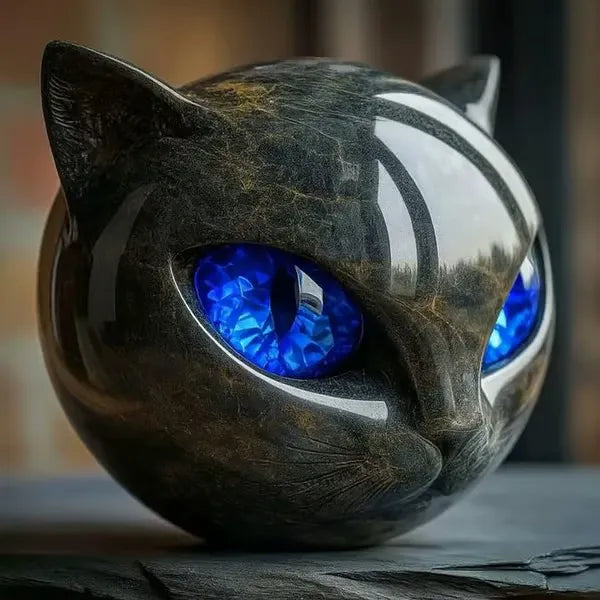 🔥Kupite jedan, dobijte jedan gratis🔥🐈⬛Luksuzne figurice crne mačke – Elegantni ukrasi za dom i umjetnički pokloni