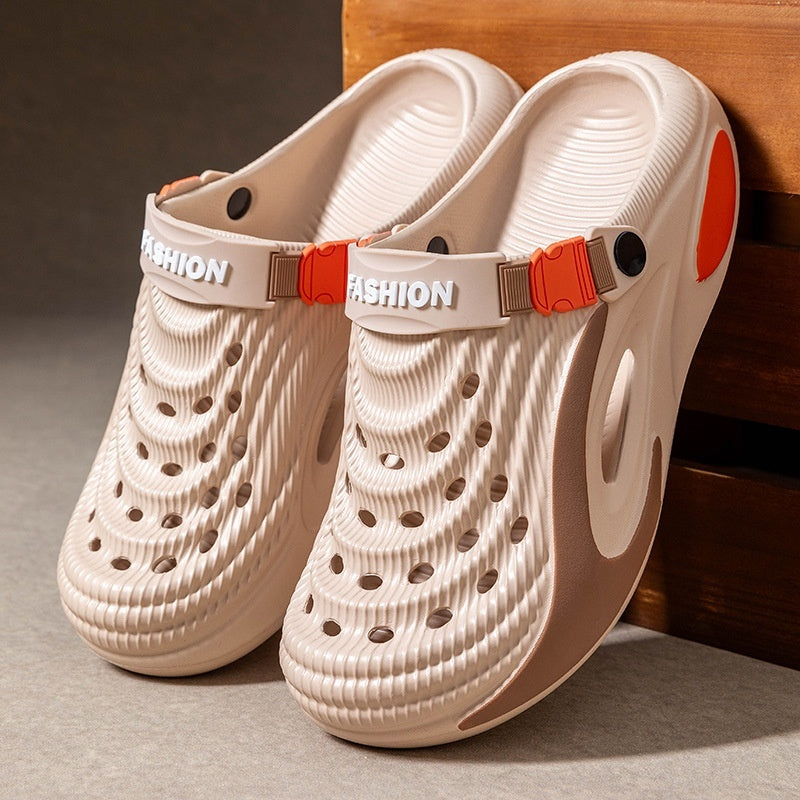 👟 Špeciálna ponuka s 50% zľavou 🌬️ Viacúčelové pánske sandále (zosilnená podrážka z EVA): Protišmykové, ultraľahké, priedušné - perfektná voľba na pláž, šport aj každodenné nosenie 🏃♂️