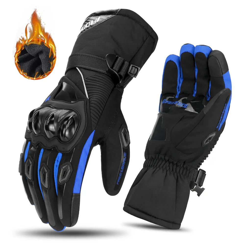 ¡50% de descuento! 🔥🧤🧤 Ajuste cálido | Guantes de moto de alta calidad, resistentes al viento y cálidos