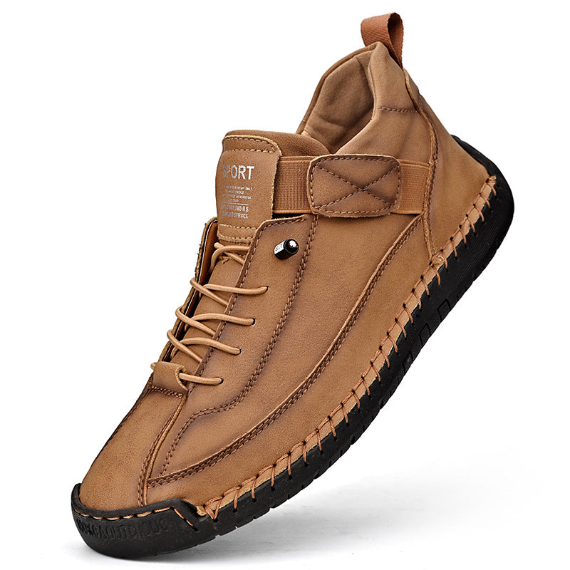 【30% POPUST】【38-48】Muška casual obuća za svakodnevnu upotrebu, rad, aktivnosti na otvorenom, šivane cipele-3897476