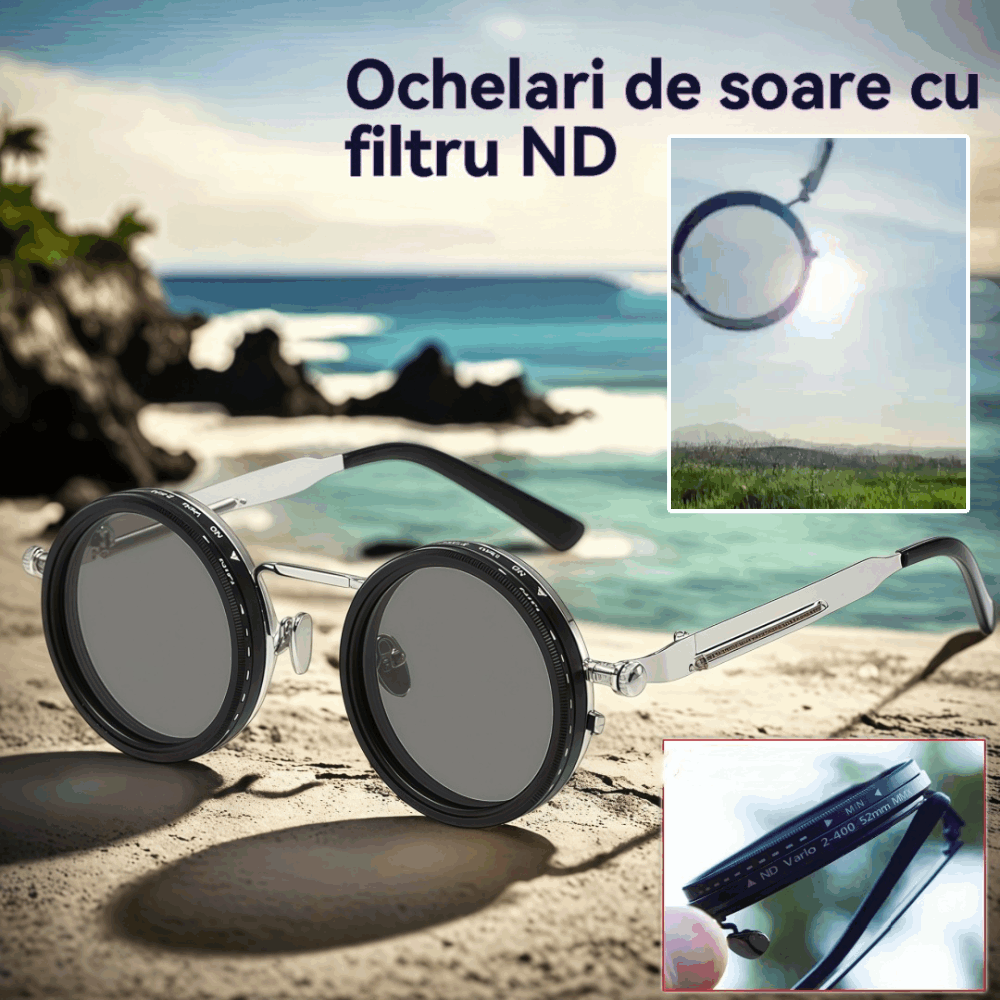 【🔥Cumpără 1, primești 1 gratuit】Ochelari de soare noi reglabili pe 9 niveluri, potriviți pentru utilizare în aer liber, pescuit, condus și cu protecție UV