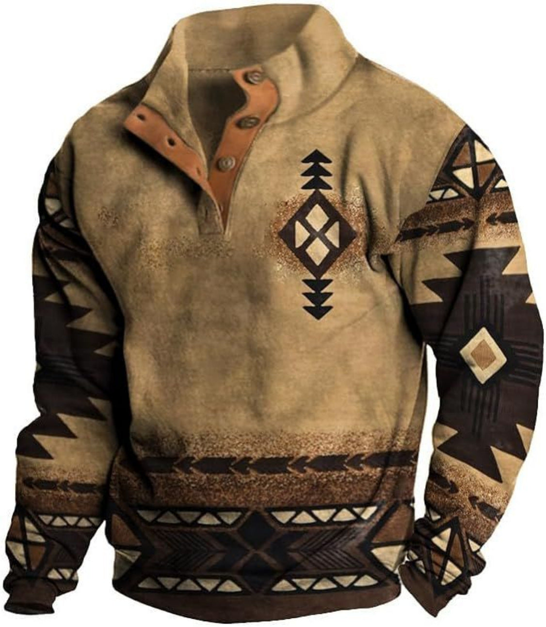 💥🔥【S-5XL】Muška mikina za jesen i zimu s 3D printom i visokim ovratnikom u američkom streetwear stilu