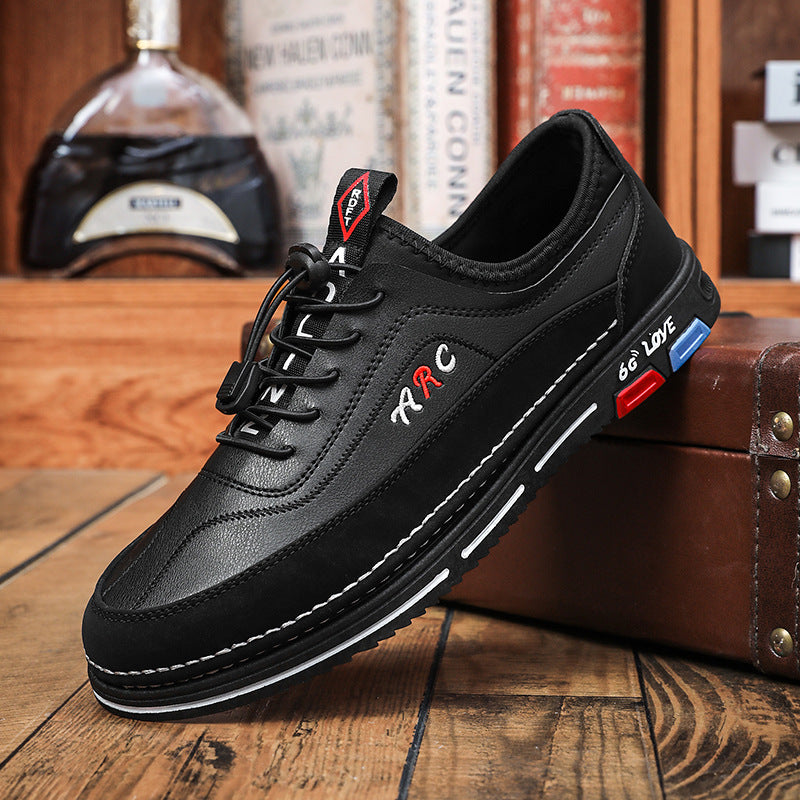 💯🔥【39–48】【Koupíš 1, dostaneš 1 zdarma】Pánské kožené casual business boty – voděodolné, odolné proti skvrnám, s měkkou podrážkou pro pohodlné nošení
