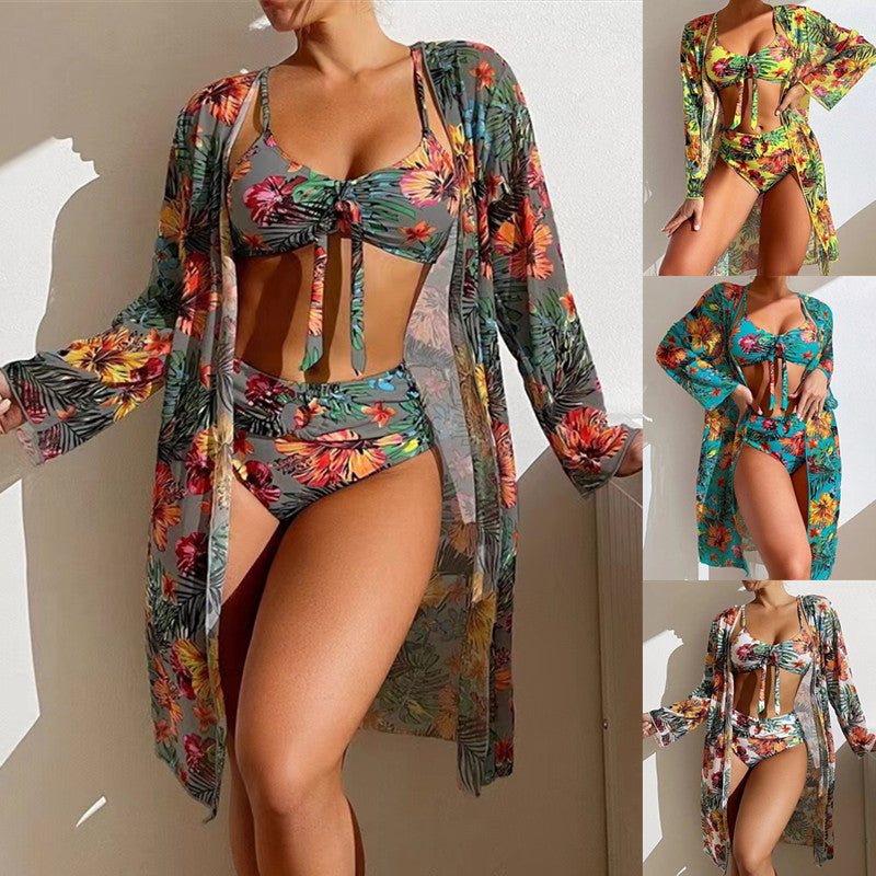 👙☀️【S-2XL】Novi trodijelni set kupaćih kostima 2025.-3923840