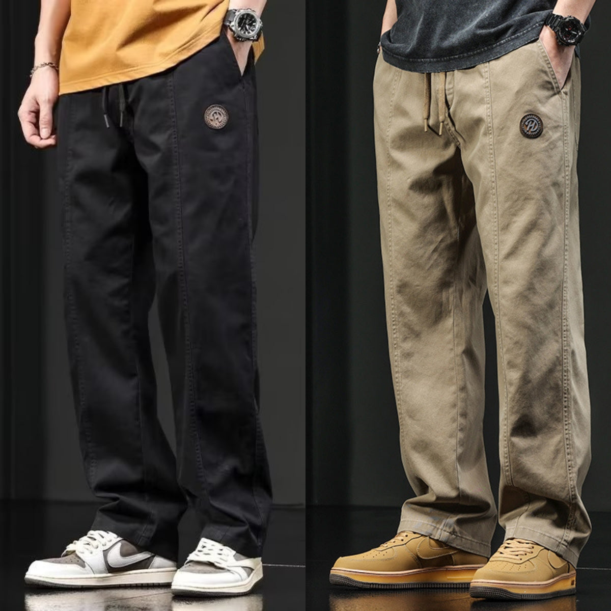 【M-5XL】Pantaloni casual bărbătești moderni, comozi și lejeri, ideali pentru toamnă și iarnă ✅【40-100】 3906368