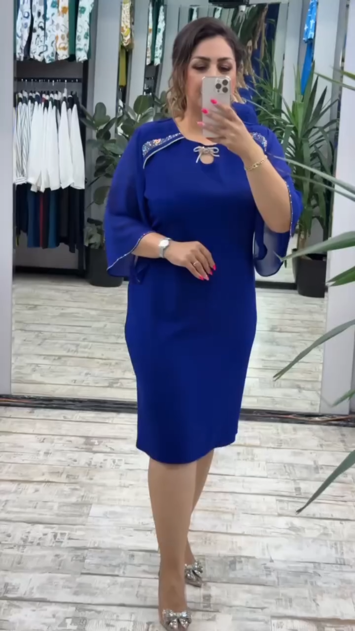 🔥【Vremenski ograničena ponuda】💋【S-5XL】👗 Nova modna haljina, klasičan dizajn, elegantna i jednostavna