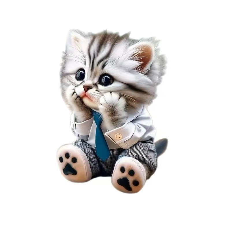 💥🔥🚗🐱【5 piese】 Ornamente noi pentru pisici magice 2025, pandantive pentru mașini