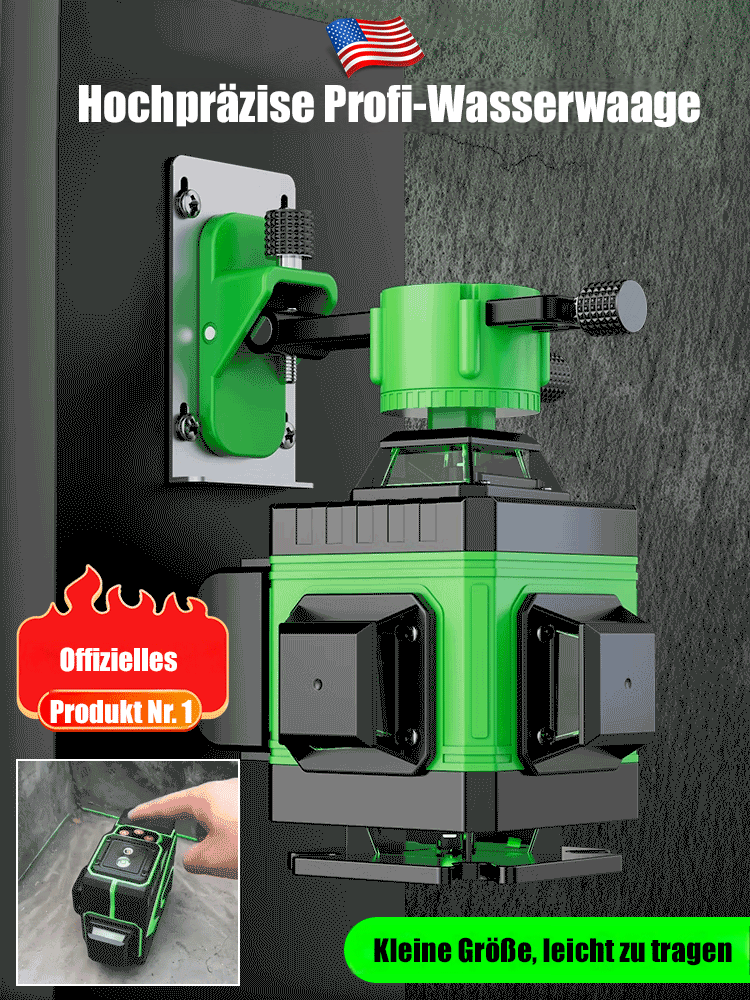 Nowa, precyzyjna, wydajna poziomica laserowa liniowa