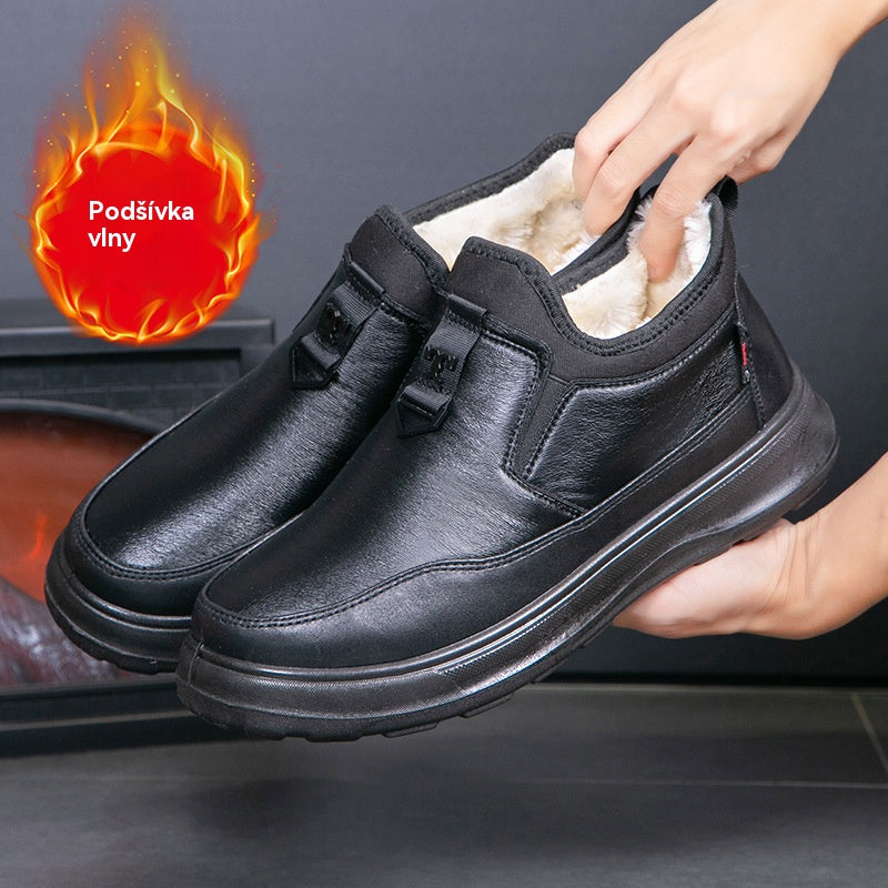 💥👞【39-44】Nove muške zimske čizme od baršuna s debelim pamukom – Topla i udobna obuća za zimu, izuzetna kvaliteta, protivklizna i vodootporna, savršene za hladne dane