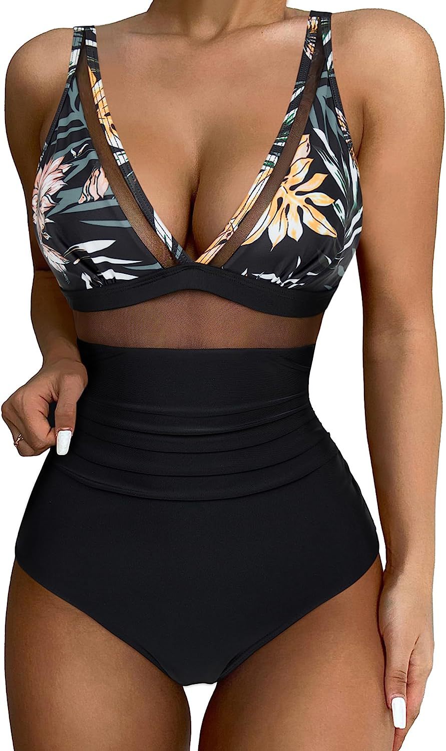 ❤️👙❤️【S-2XL】Novi jednobojni ženski jednodijelni bikini kupaći kostim za ljeto 2025., prozračan, udoban i brzosušeći