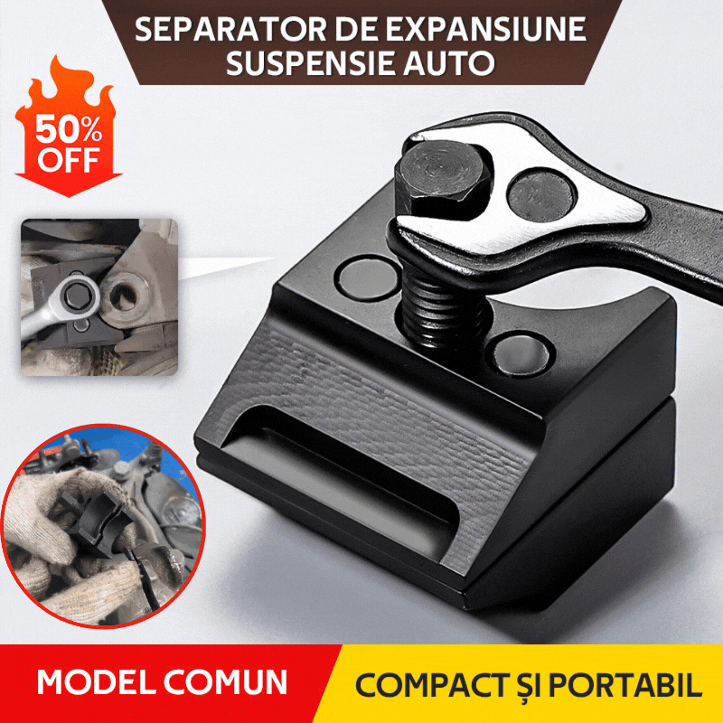 🔩🔥Dispersor cu braț articulat pentru suspensie și găleată divizată