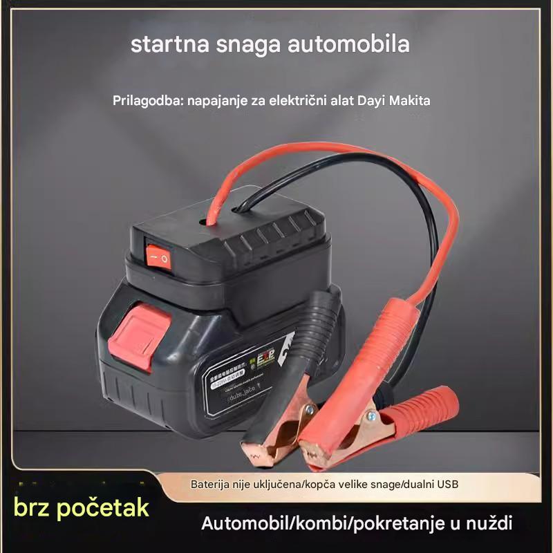 🚗🧰Víceúčelový startovací konvertor autobaterie【(duální rozhraní USB)】-3875063