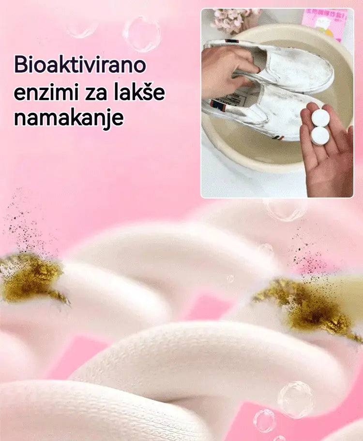 🎁🎁【Brzo čišćenje】Deterdžent za rublje Eksplozivna sol Šumeće tablete Aktivni kisik Pranje odjeće za uklanjanje mrlja