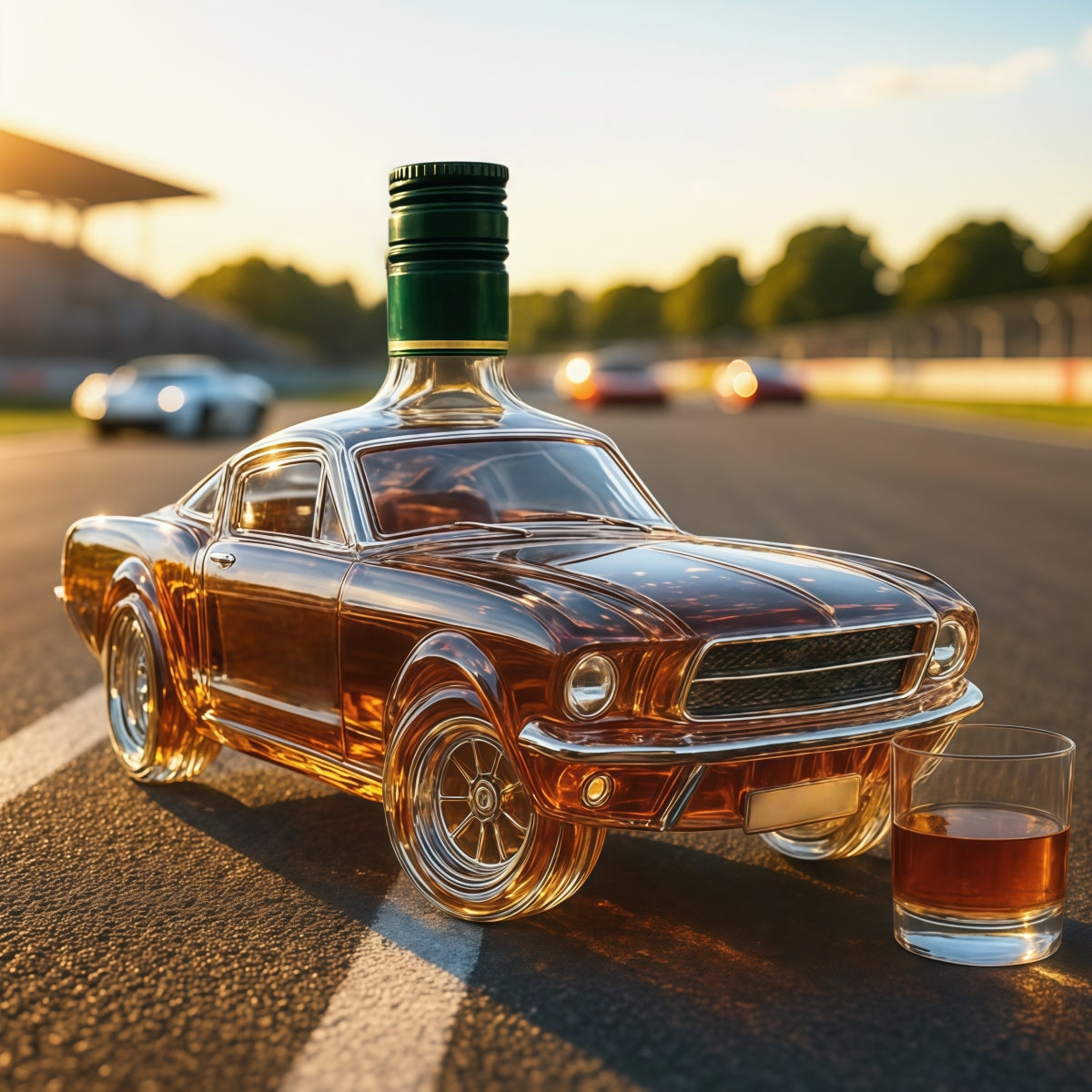 🎁🚗 Kreativna boca za viski u obliku automobila – stil i kolekcionarska vrijednost