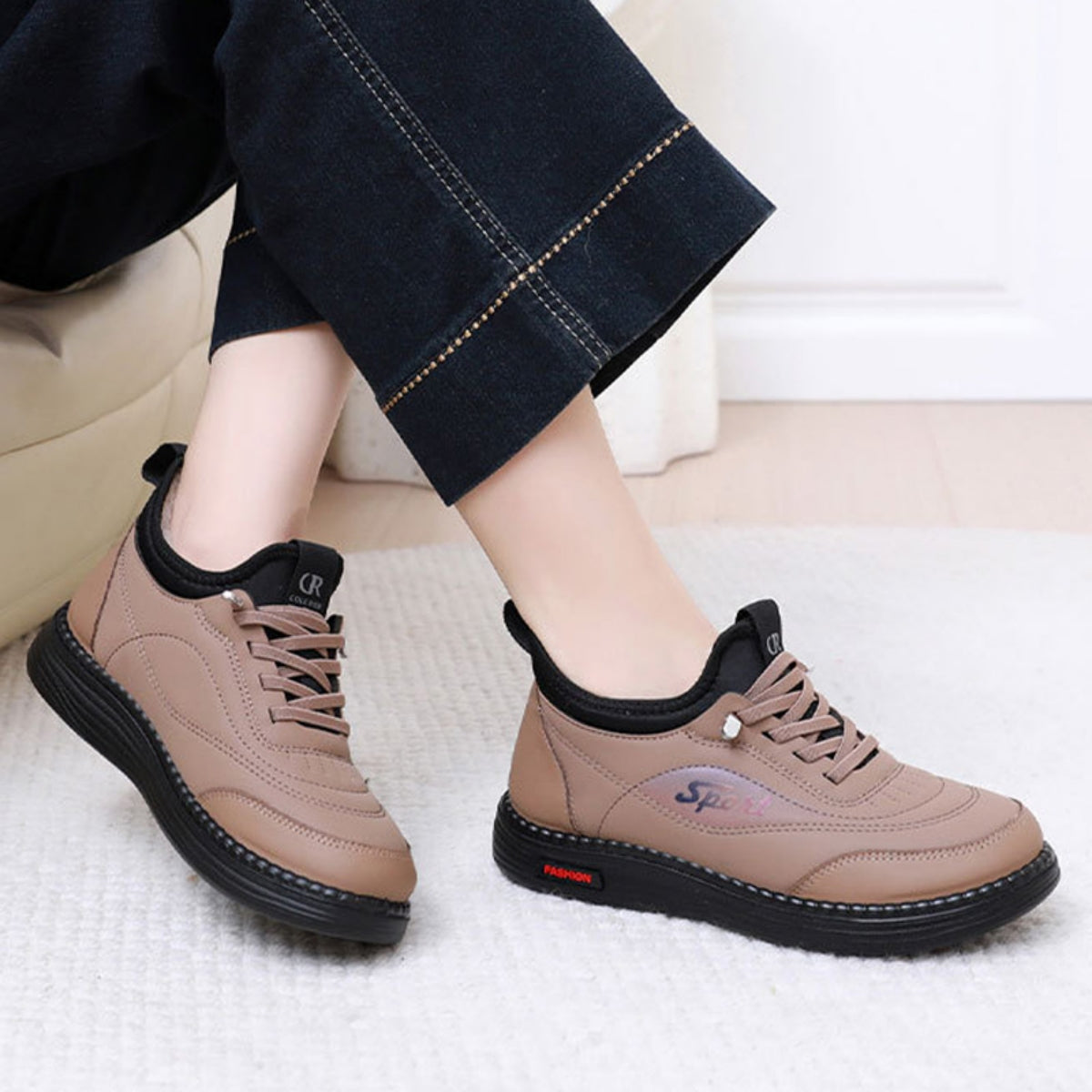 👟【35-41】Nove zimske baršunaste i debele neklizajuće majčine cipele✨moderne i svestrane tople pamučne cipele, čizme za snijeg s mekim potplatom