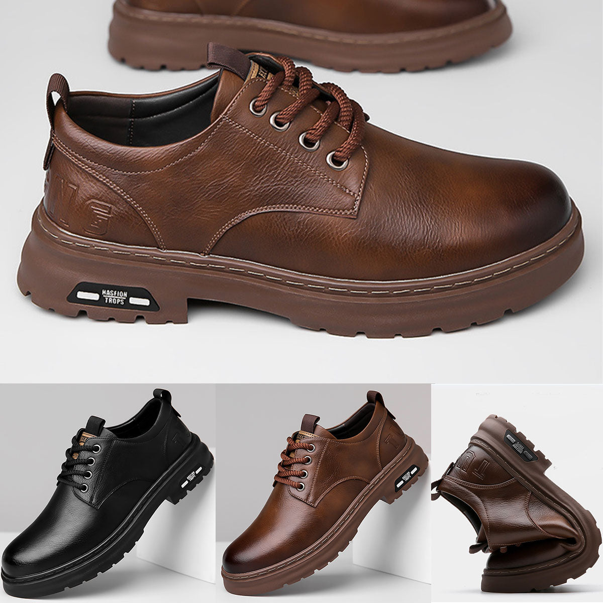 🏆🏆【39-44】Zapatos casuales de negocios para hombre, botas de cuero para hombre