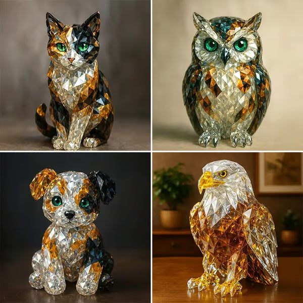 💎✨ 【Cumpără 1 și primește 1 gratuit】Cristal - Ornament de cristal pentru animale