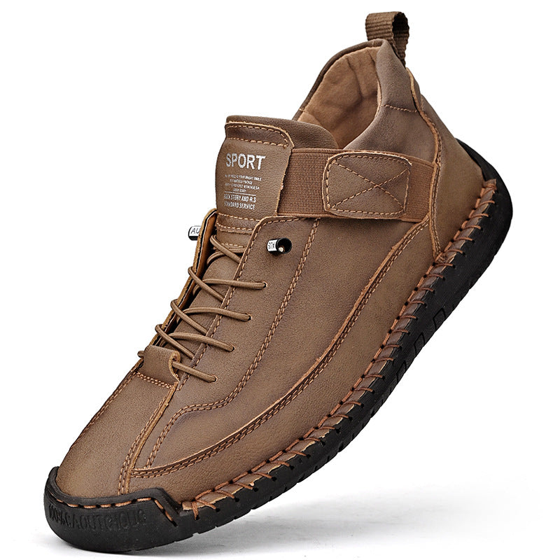 【30% POPUST】【38-48】Muška casual obuća za svakodnevnu upotrebu, rad, aktivnosti na otvorenom, šivane cipele-3897476