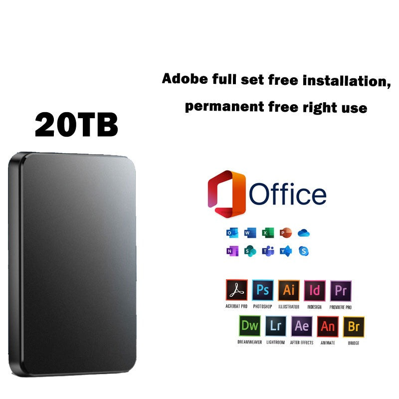 Hard disk mobil de 20TB de capacitate ultra-înaltă