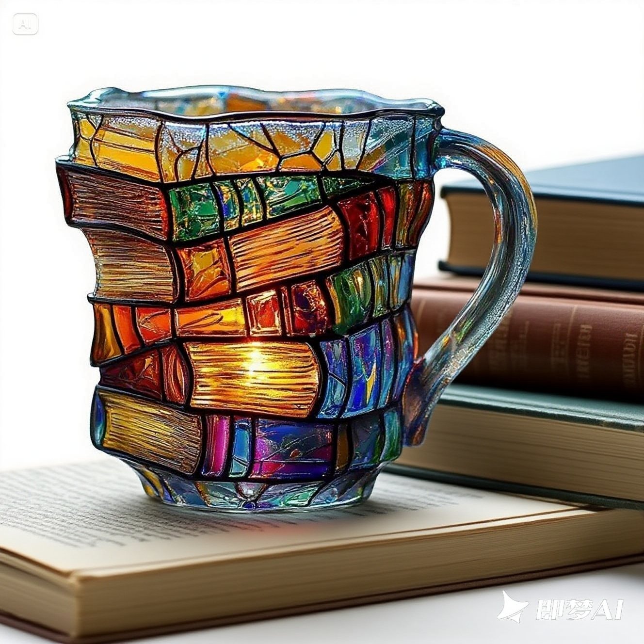 📚3D oslikane šalice za kavu u obliku knjige, trodimenzionalni tisak