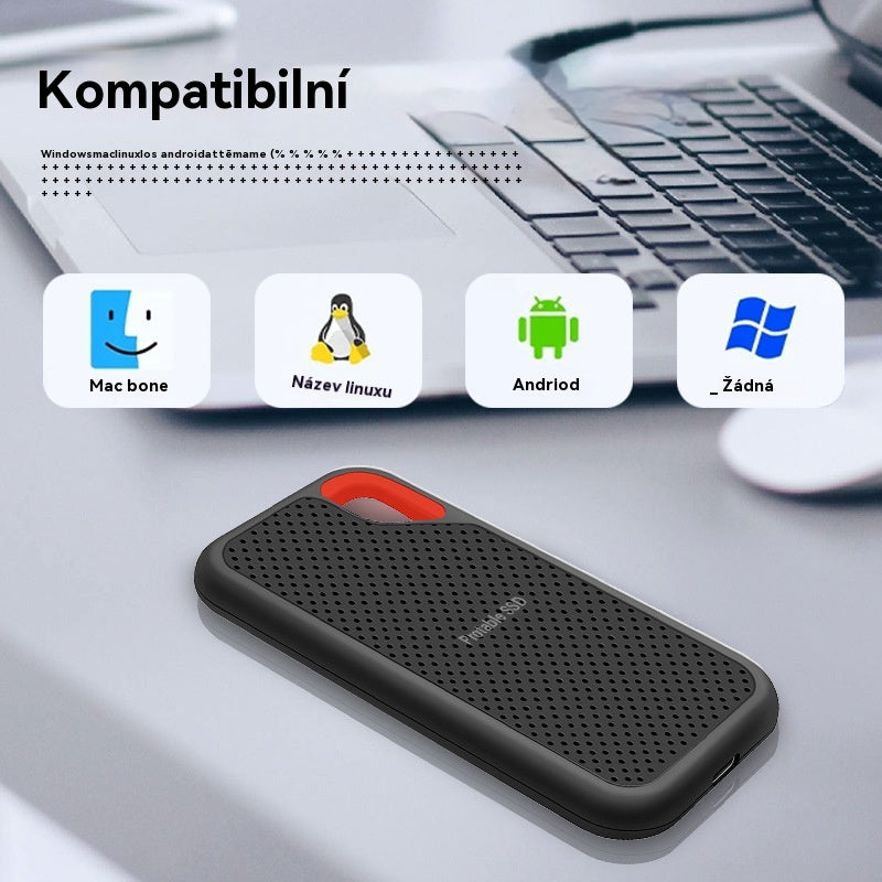 【Poslední den 🔥50% sleva】💥【8TB-128TB】 Vysokorychlostní a velkokapacitní mobilní pevný disk