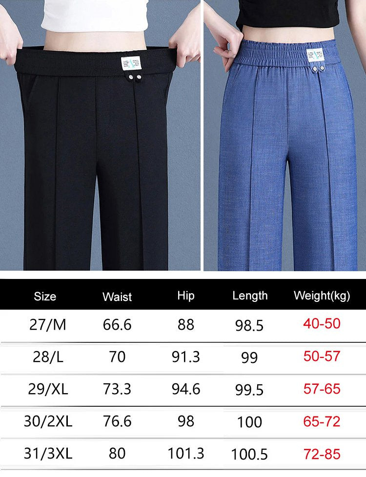 45% popusta【M-3XL】Nosite ove rastezljive tencel traperice ljeti