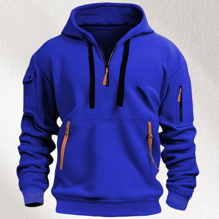 🔥💥【S-5XL】Stylová a Teplá Pánská Mikina s Kapucí - Komfort a moderní design pro každý teplý výlet!