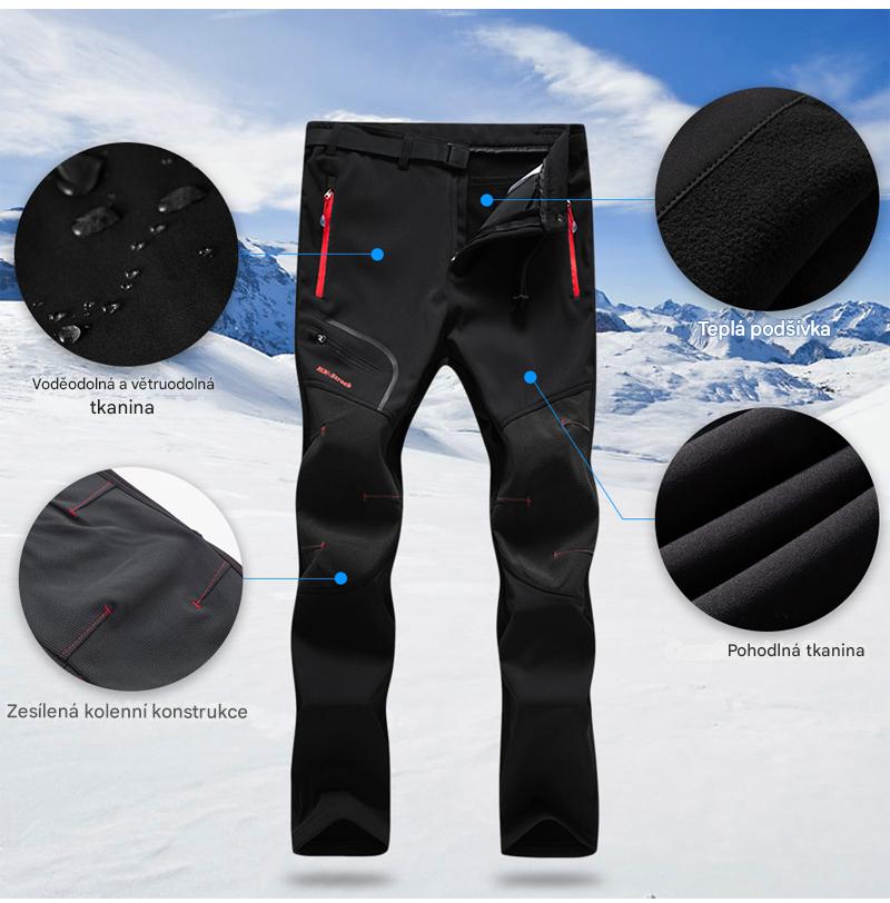 🏃♂️【S–5XL】2025 Nové pánské outdoorové podzimní a zimní kalhoty – teplé, fleecové, nepromokavé a větruodolné