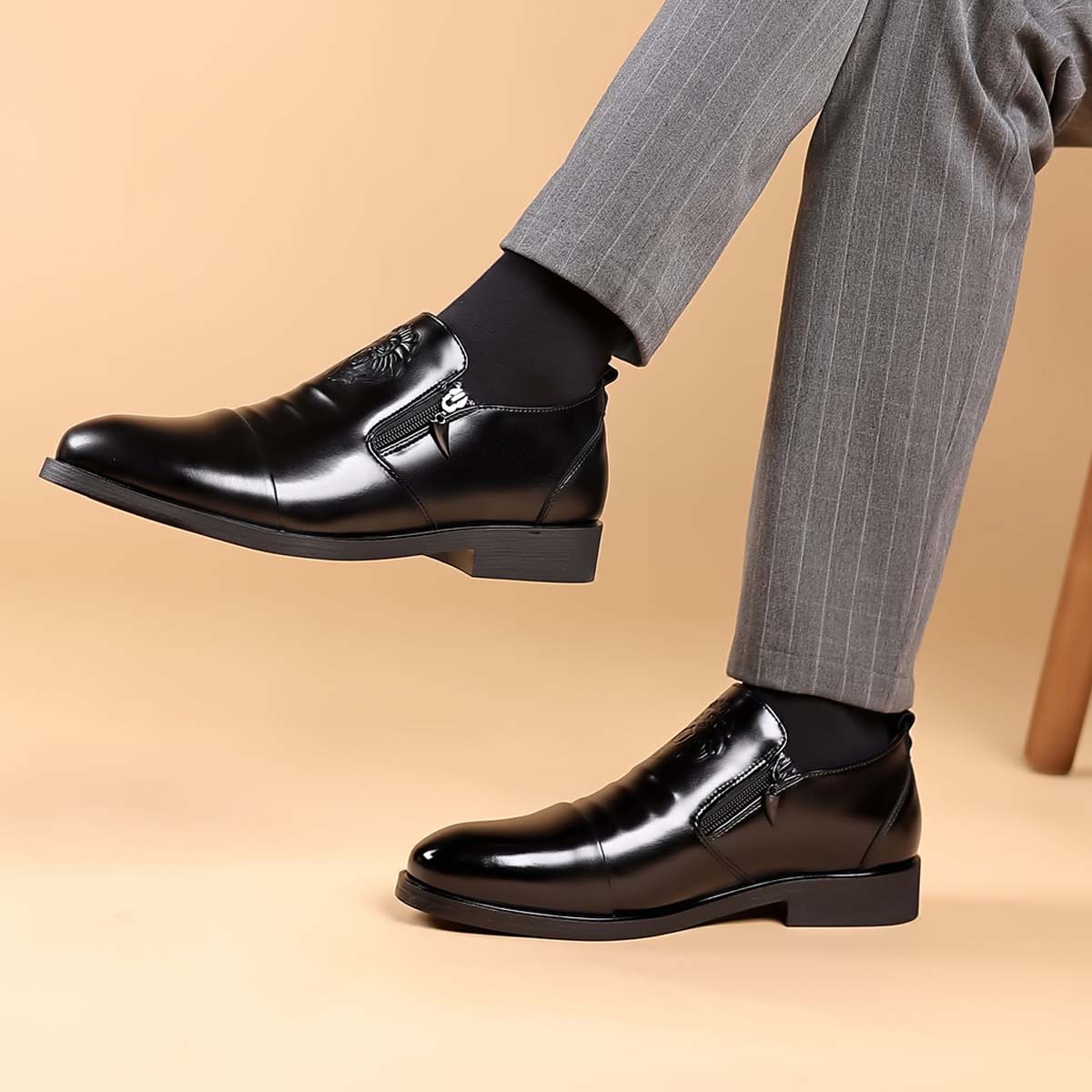 💥👞Popust na Novi Proizvod【39-48】 Muške Kožne Cipele s Uzorkom Lava – Elegantan, Moderan i Savršen Odabir za Jedinstveni Stil