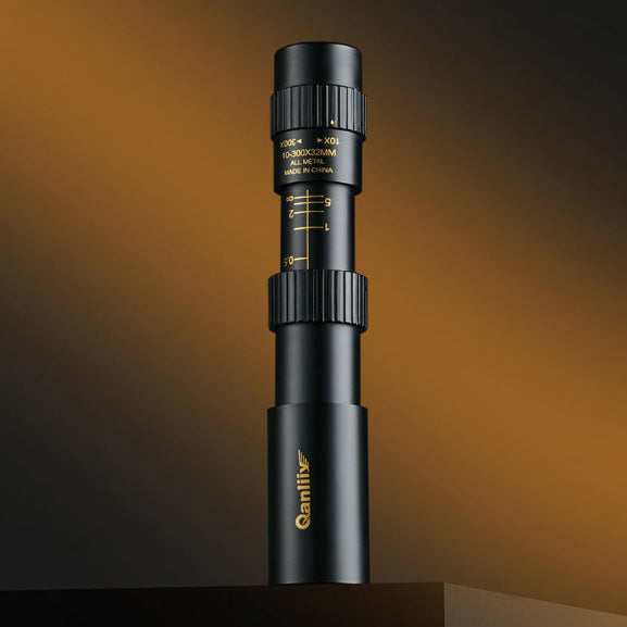 【Oryginalna zniżka fabryczna 45%】🔥10-300x zoom HD přenosný výkonný dalekohled na dlouhé vzdálenosti Profesionální monokulární dalekohled s nízkým nočním viděním pro lov