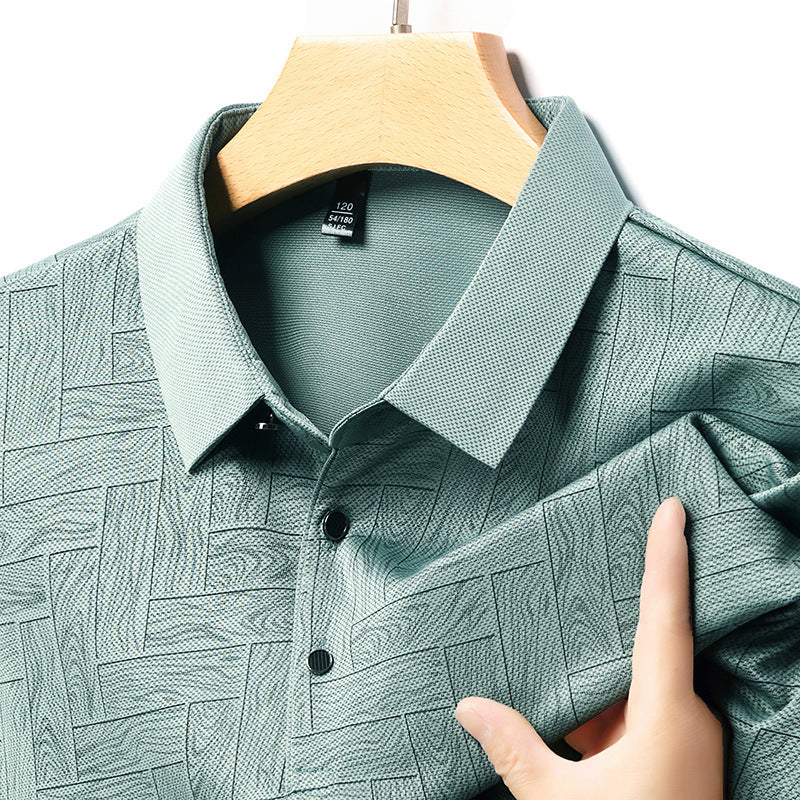 🔥【tovární sleva 45%】【M-4XL】 Pánská pruhovaná polokošile s krátkým rukávem