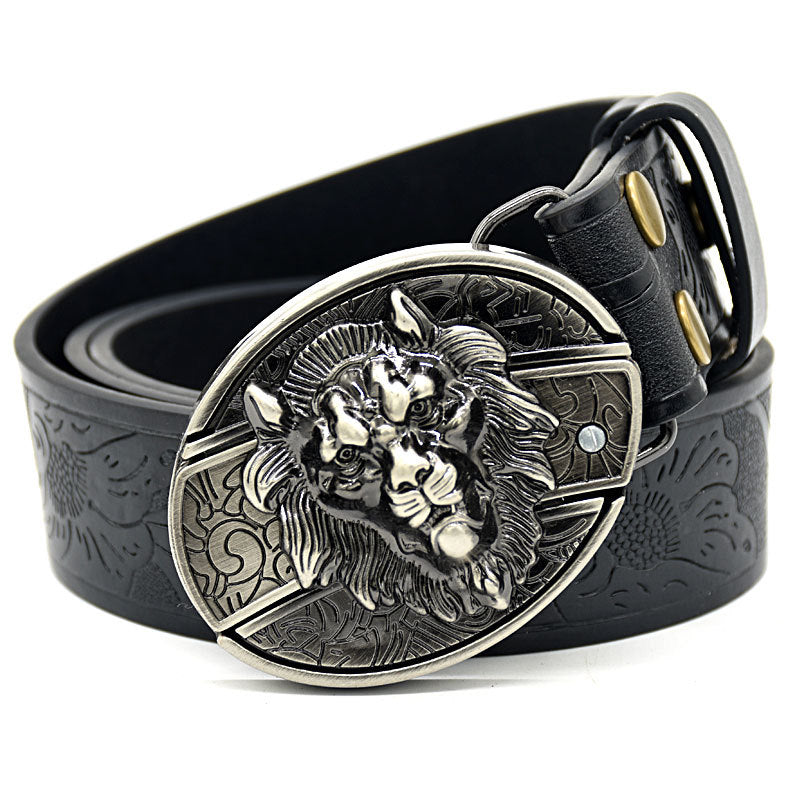 🆒🎁【Compra 1 y llévate 1 gratis】👍Cinturón en relieve para hombre con cuchillo incorporado