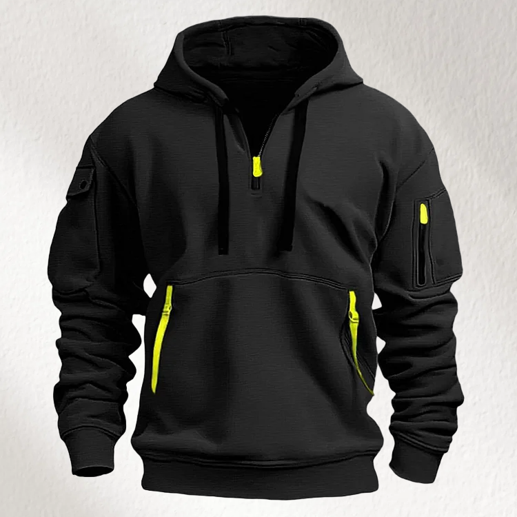 🔥💥【S-5XL】Stylová a Teplá Pánská Mikina s Kapucí - Komfort a moderní design pro každý teplý výlet!