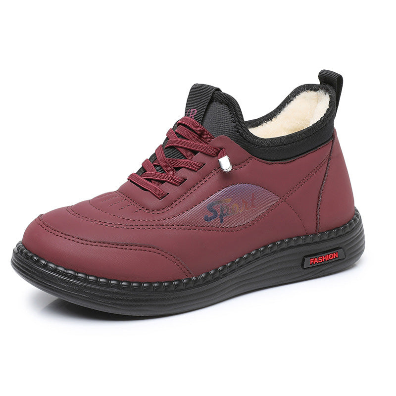 👟【35-41】Nove zimske baršunaste i debele neklizajuće majčine cipele✨moderne i svestrane tople pamučne cipele, čizme za snijeg s mekim potplatom